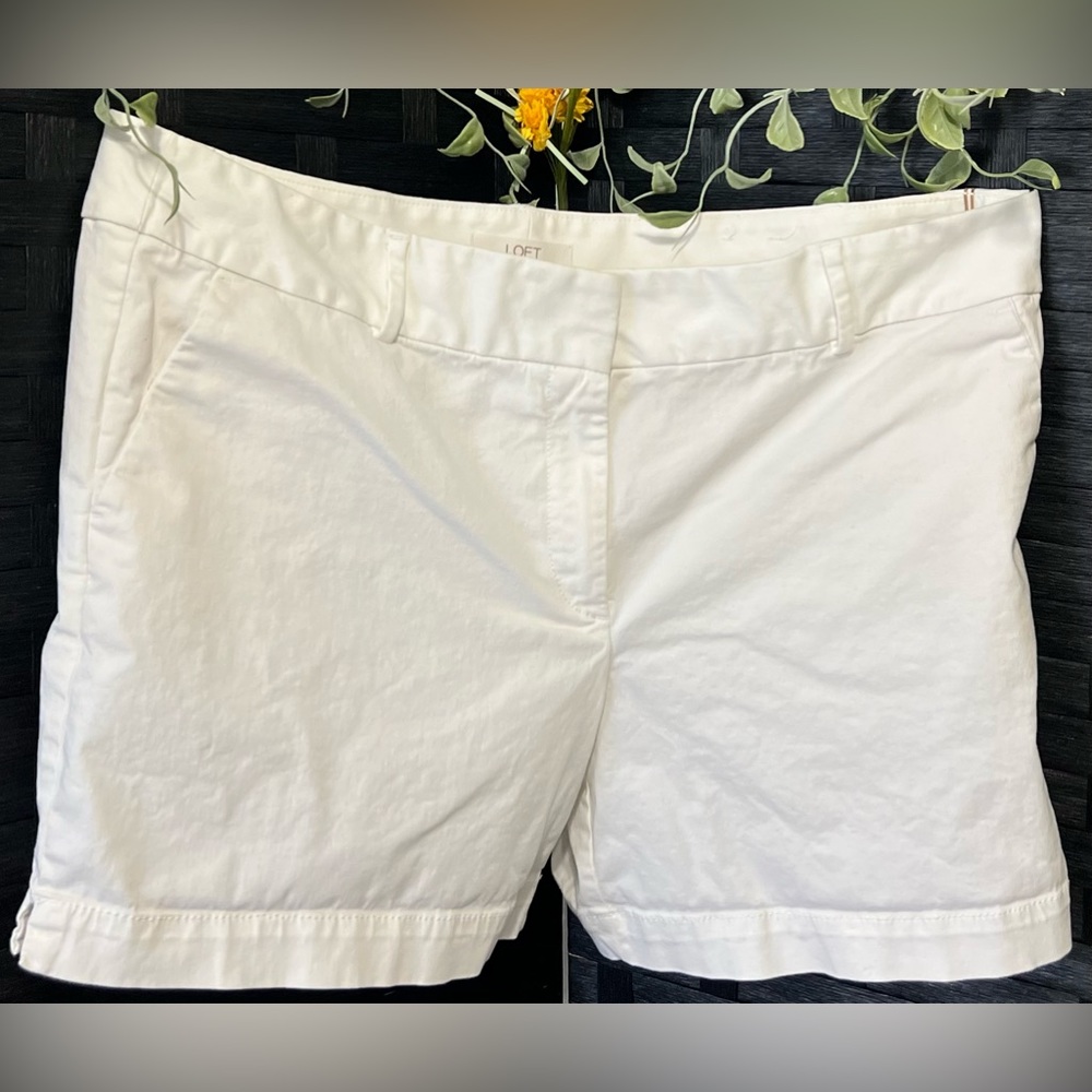 SOLD Loft ~The Riviera Short White Size 16